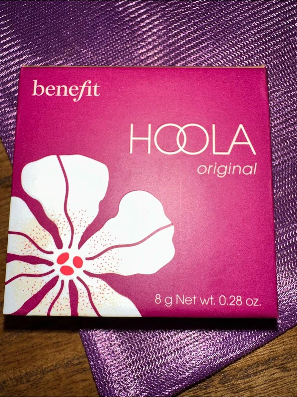 Benefit Hoola Original Compact in Magenta Box NWT